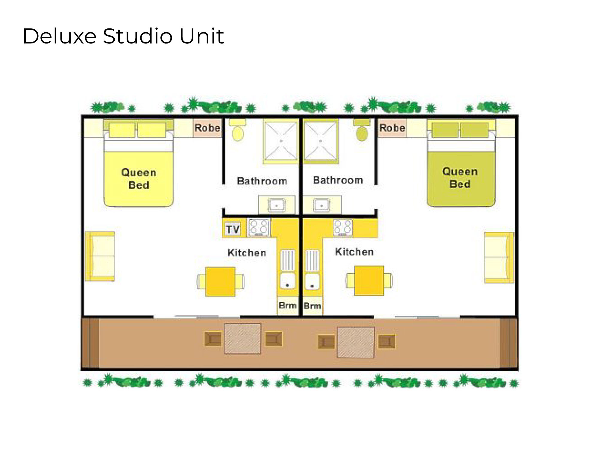 Deluxe Studio Unit - No Pets