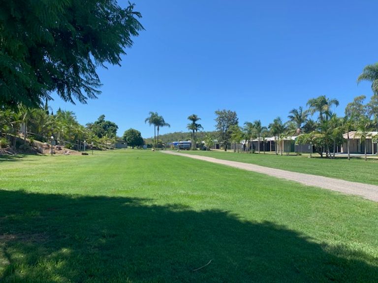 Powered Poolside Garden Grass Site